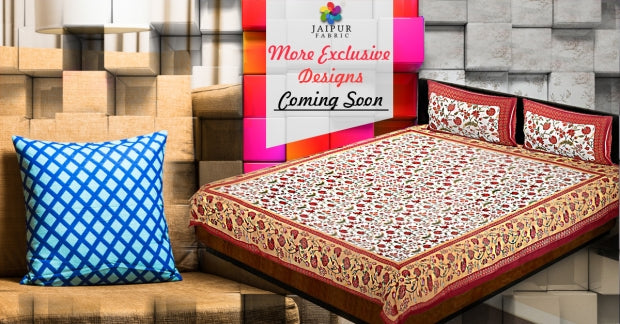 Get Stylish Block Print Double Bed Sheet from Jaipur with Easy Steps