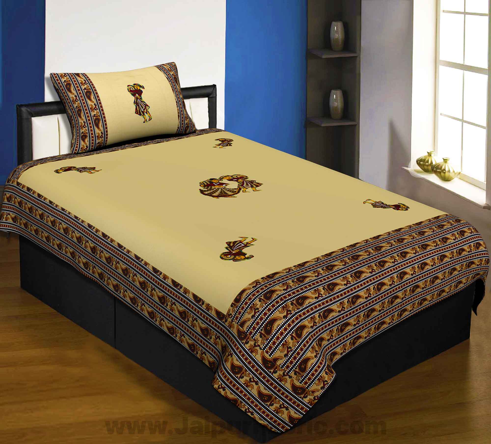 Rajasthani Bed sheets for Single Bed are Smart Pieces