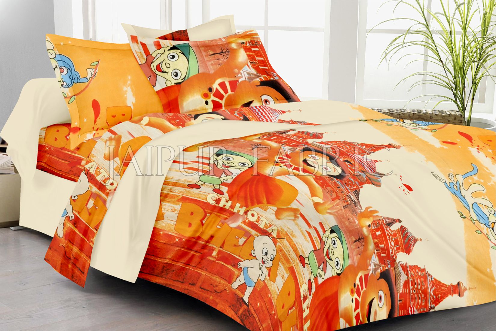 7 Cartoon Designer Fitted Bed Sheets for Kids