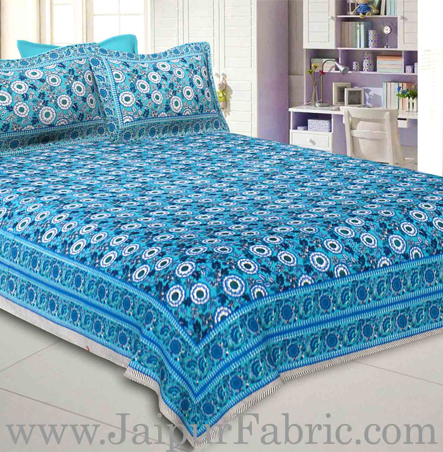 Majestic Motif Double Bedsheet