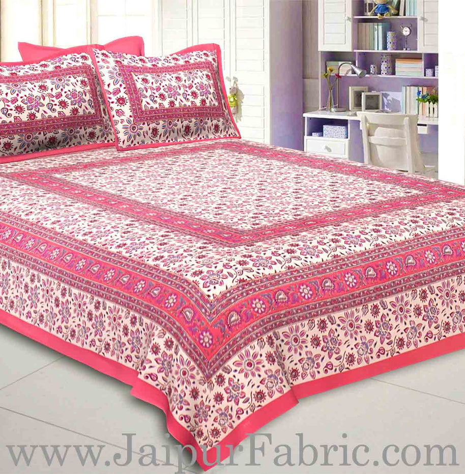 Vibrant Vibes Double Bedsheet