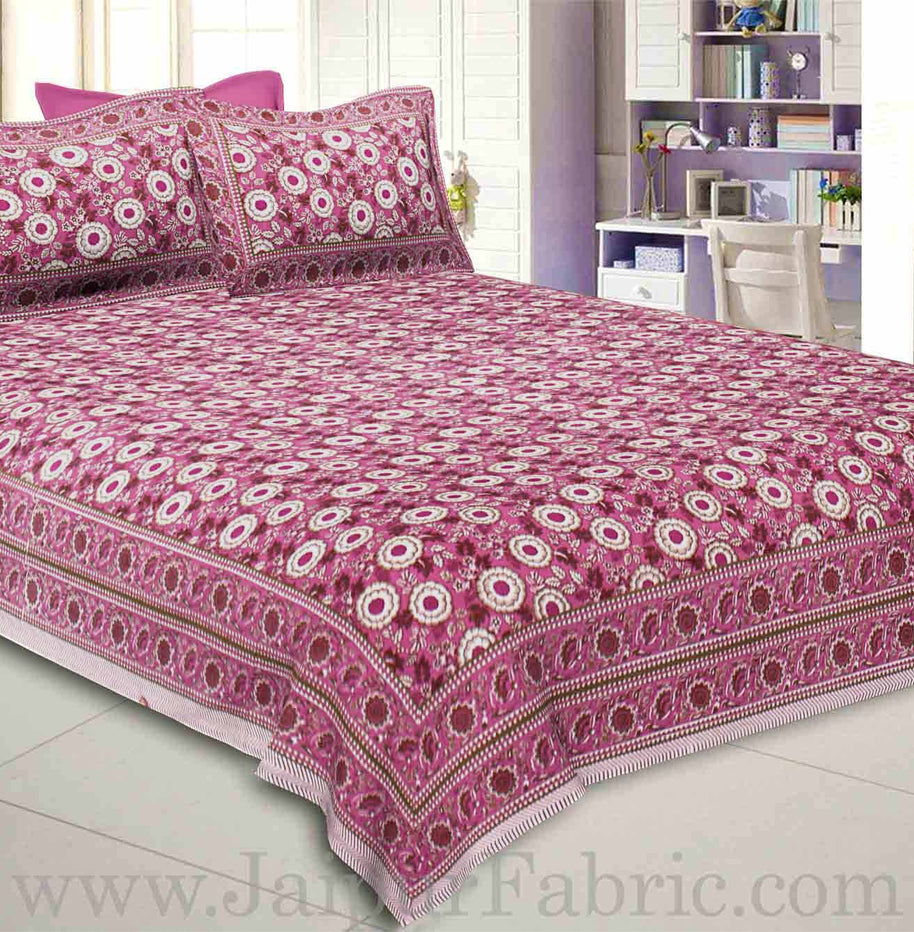 Sparkling Motif Double Bedsheet