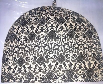 White Tea Cosy Cotton kitchen accessories Black royal Tea Cozy black kettle cover