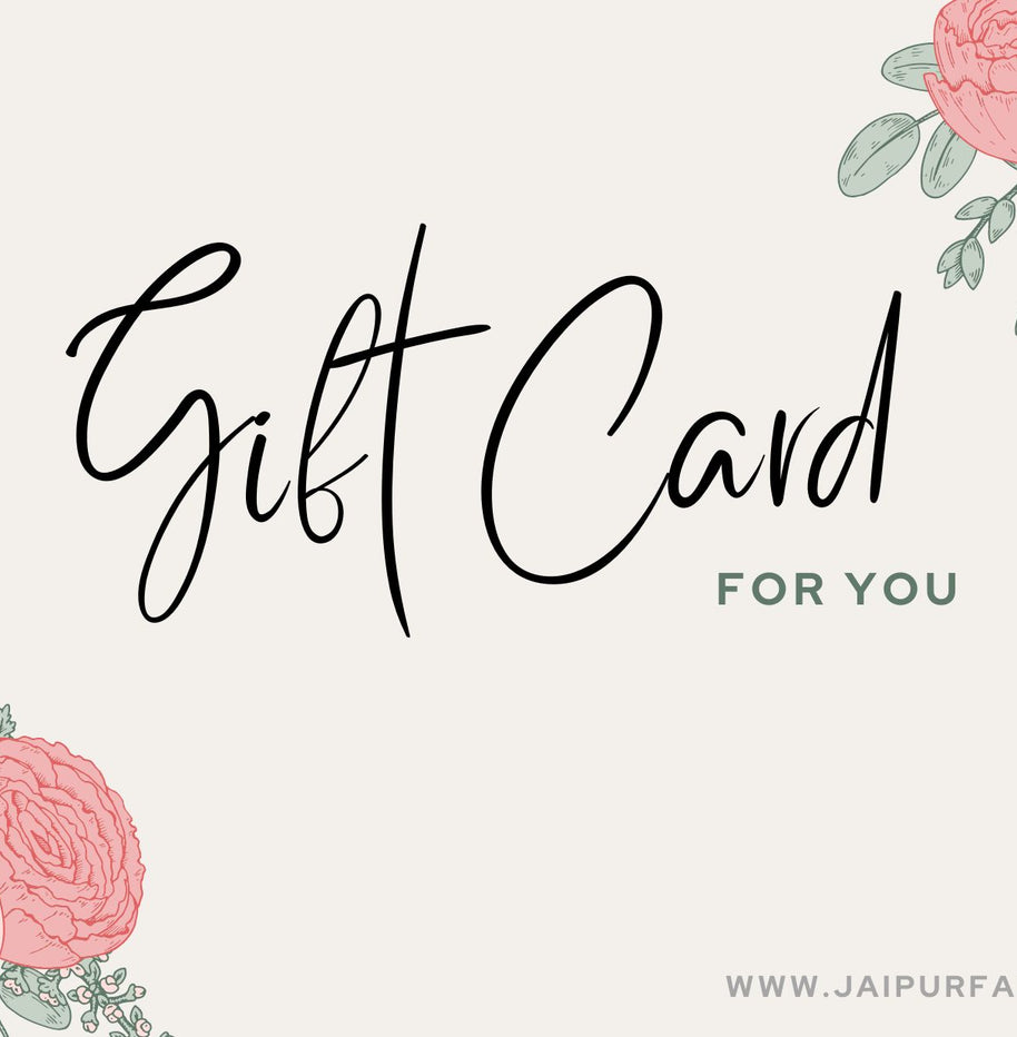 JaipurFabric® Gift Card