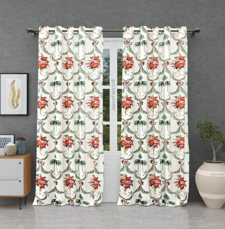 Printroots Classic Hand Block Printed Cotton Curtains India Blocks