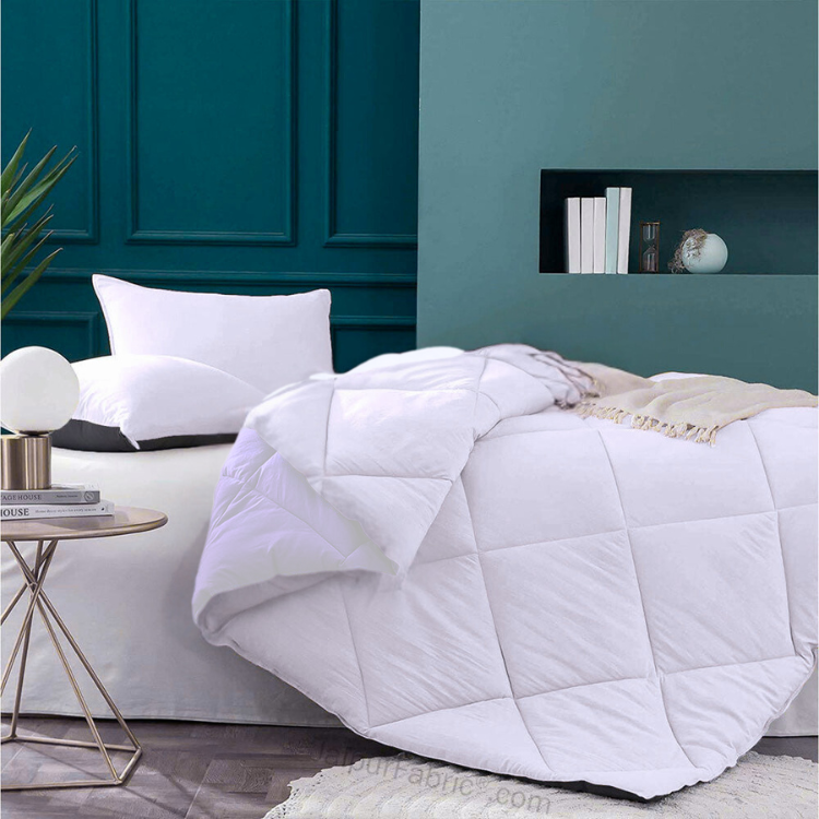 Snow Bliss White Double Comforter