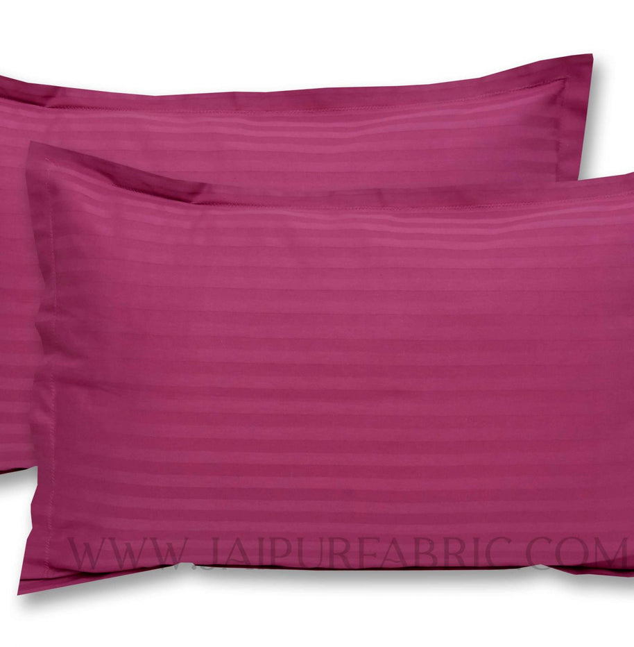 Mauve Color Pillow Cover Pair