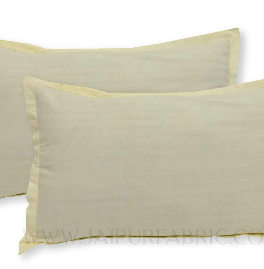 Cream Color Pillow Cover Pair