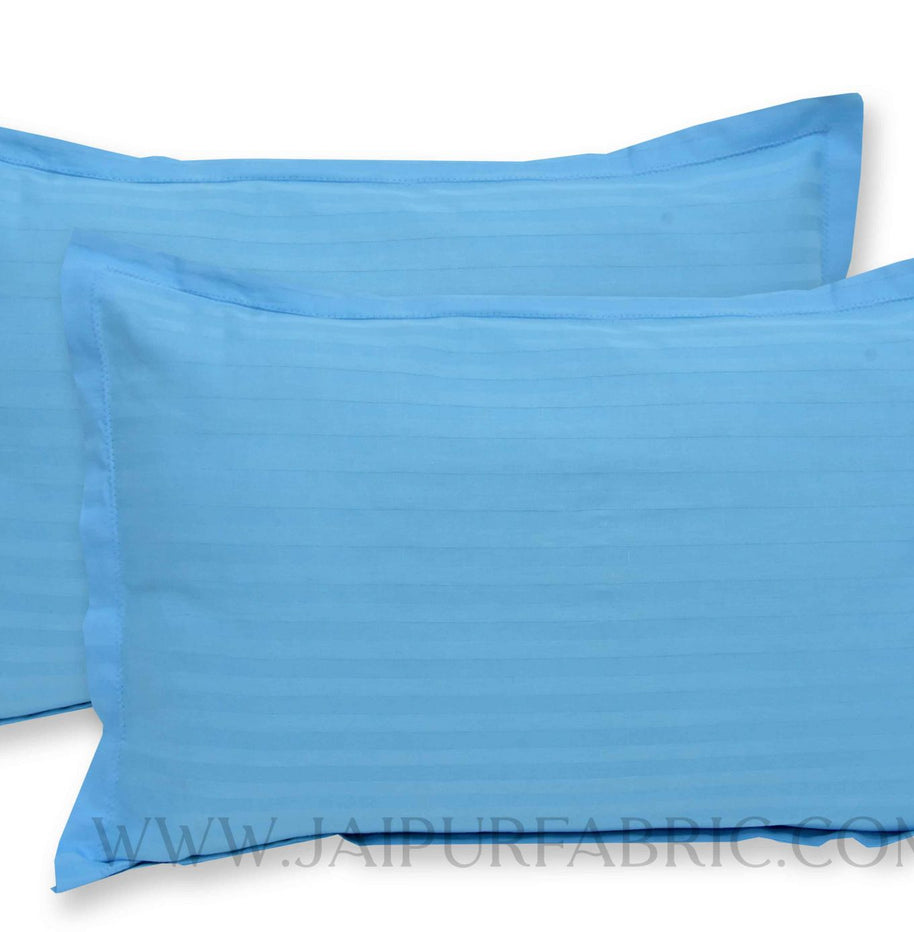 Sky Blue Color Pillow Cover Pair