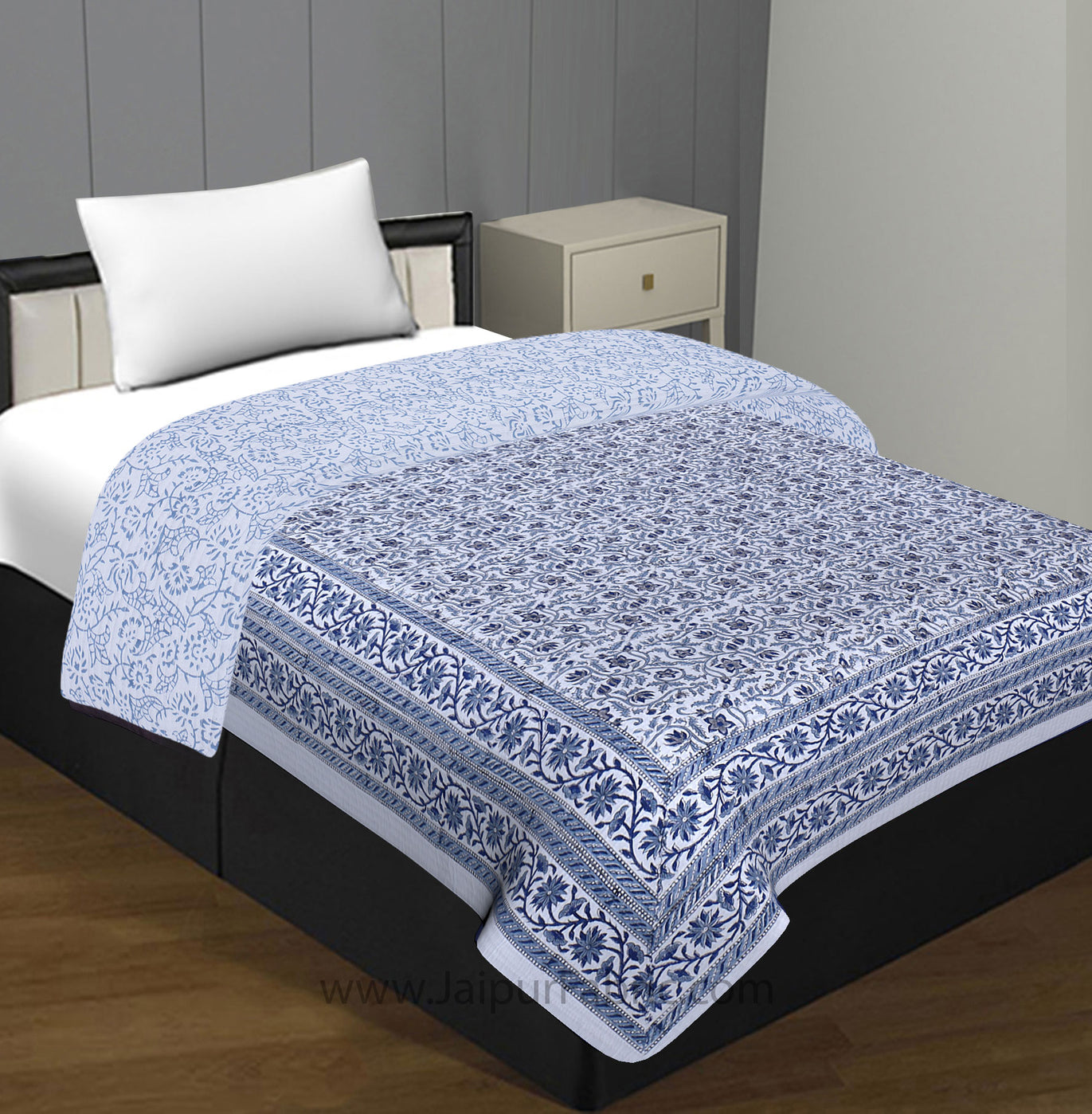 Royal Hand Block Single Bed Comforter