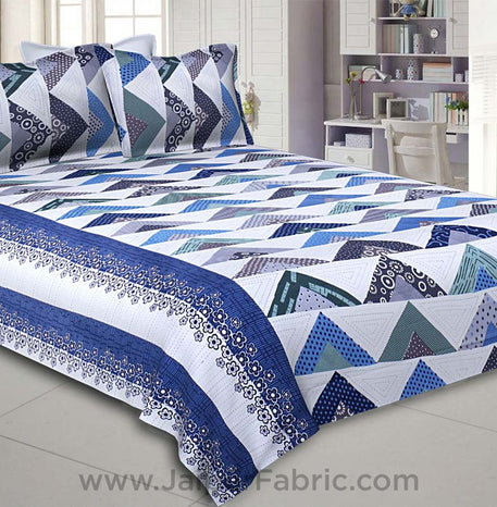 Keep it Up Blue Double Bedsheet