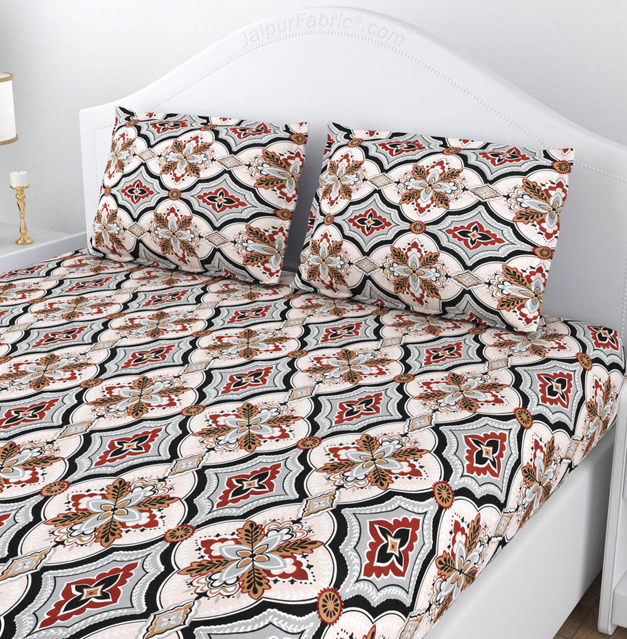 Royal Artwork Poly Cotton Double BedSheet