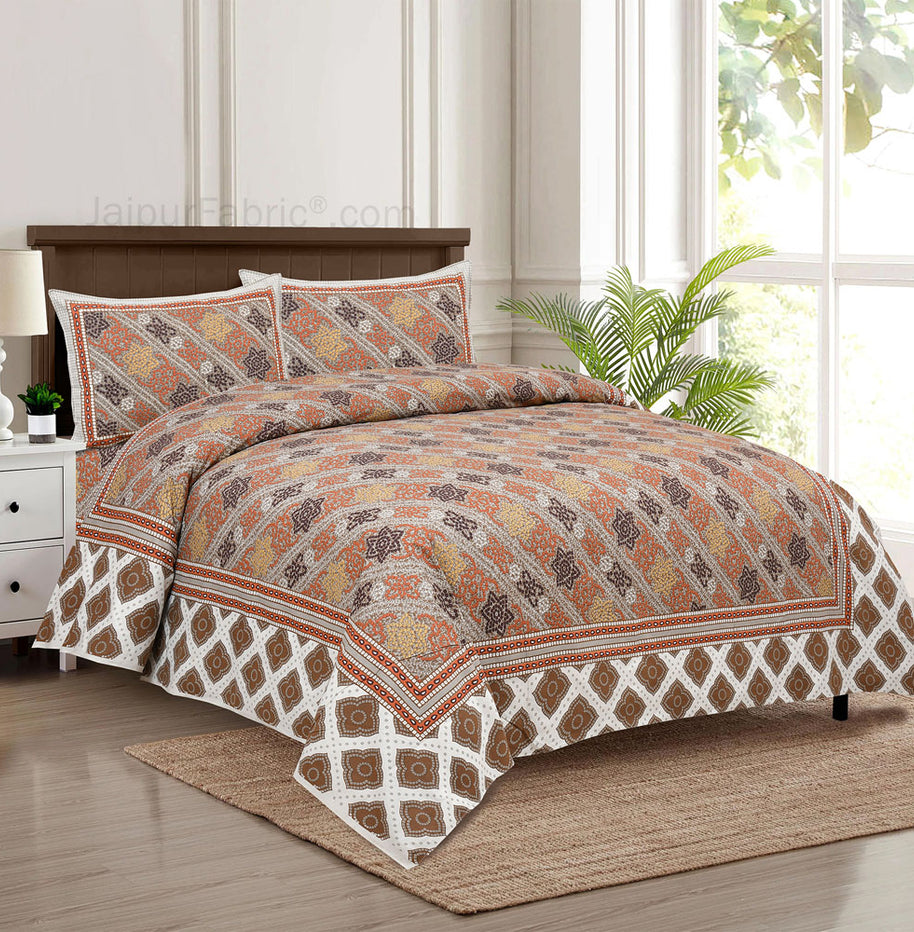 Beach Beauty Jaipur Fabric Double Bed Sheet