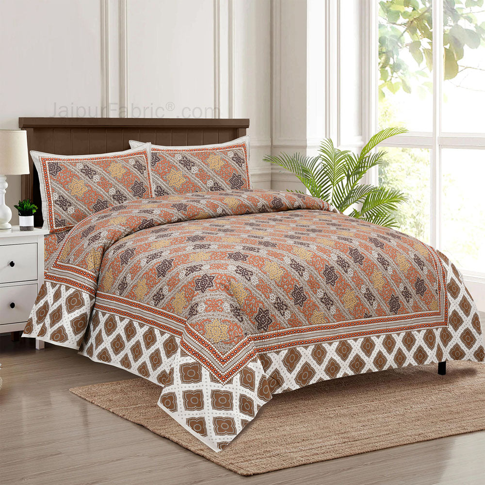 Beach Beauty Jaipur Fabric Double Bed Sheet