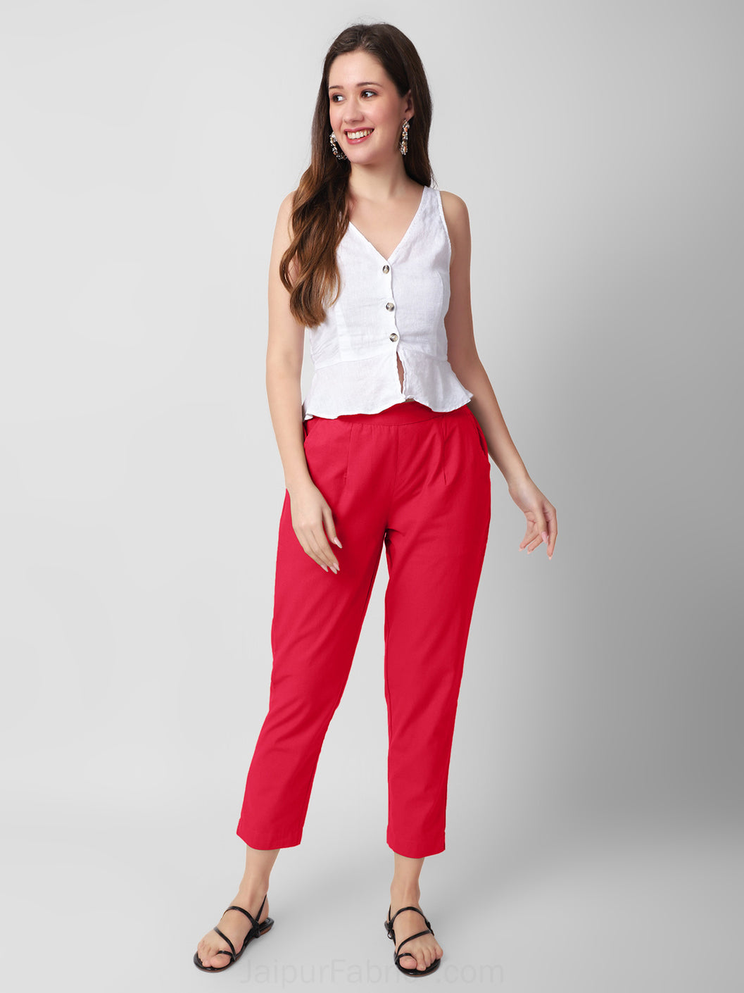 Bubblegum Breeze Women Cotton Pants casual and semi formal daily trousers