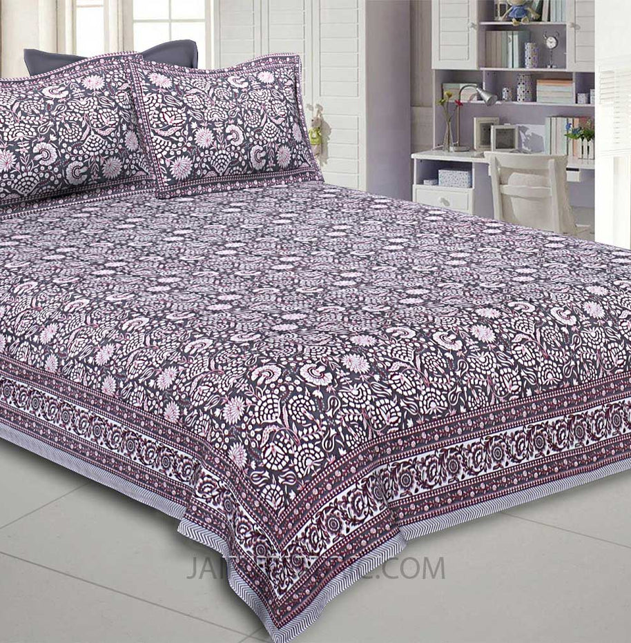 lava grey king size bedsheet