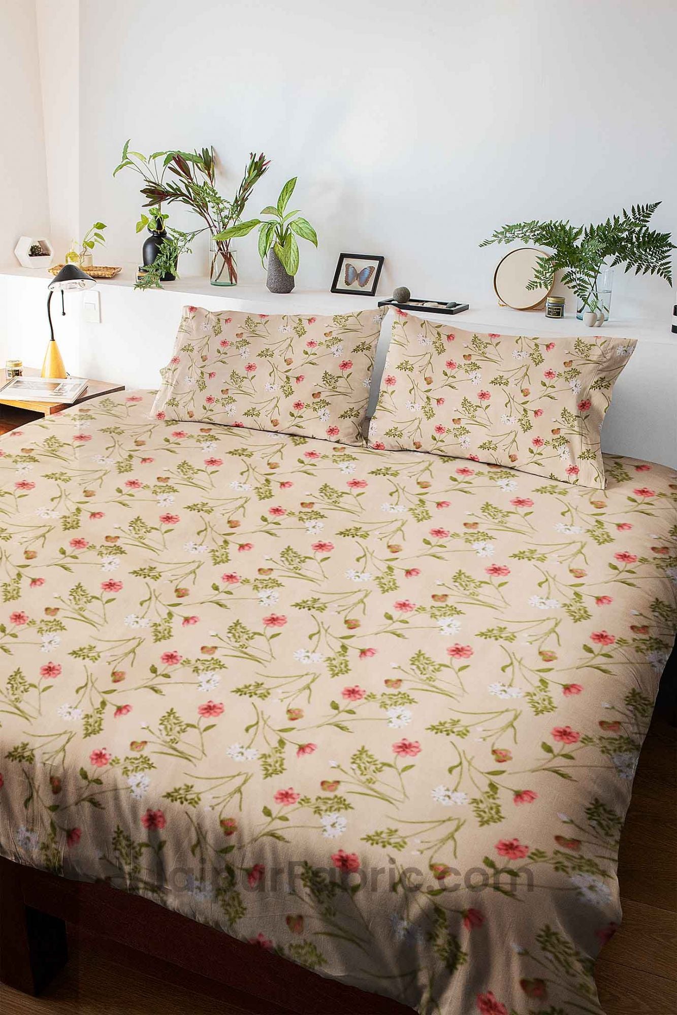 Sober Vibes Super Soft King Size Double BedSheet