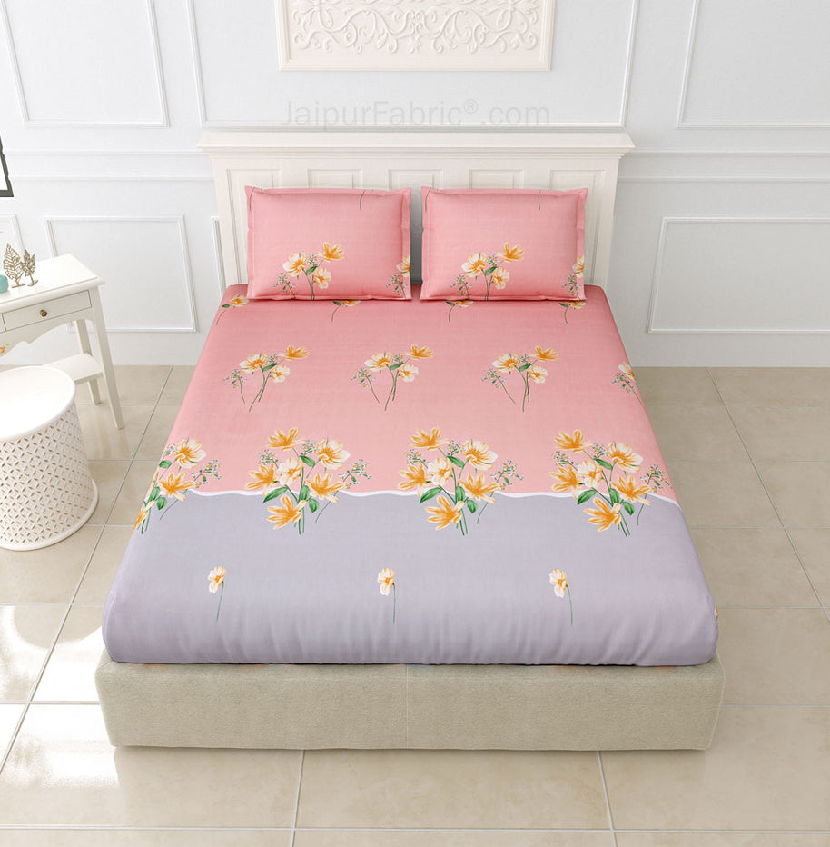 Soothing Duality King Size BedSheet