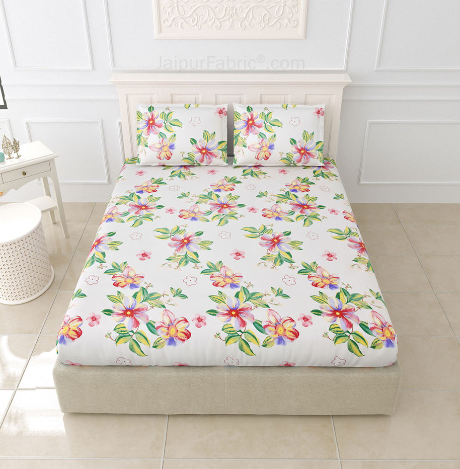 Full of Life King Size BedSheet