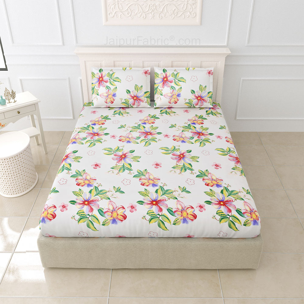 Full of Life King Size BedSheet