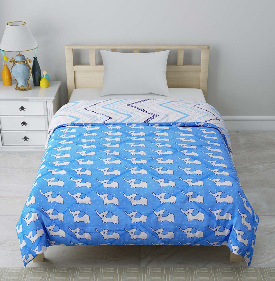 Minitrunks Blue Single Bed Kids Comforter